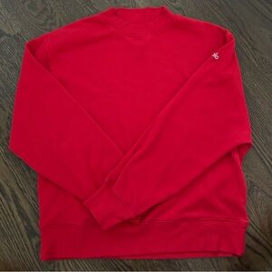 Red Alo Crewneck Sweatshirt